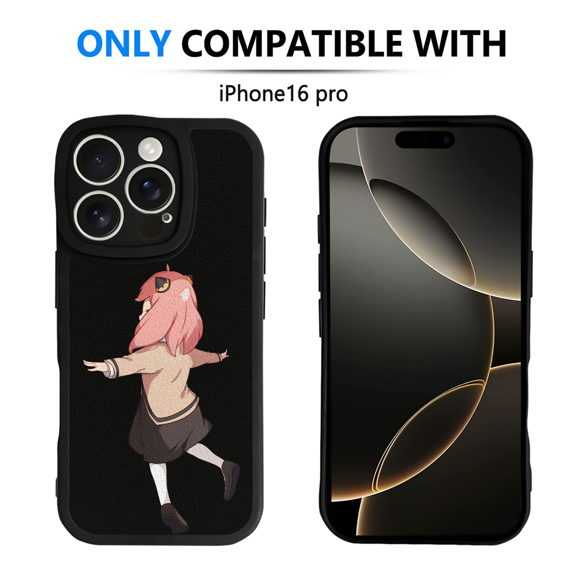 （画像用） SPY×FAMILY间谍家家酒 【iPhone 16シリーズ対応】シリコンスマホケース（レザー調） 材質：シリコン
